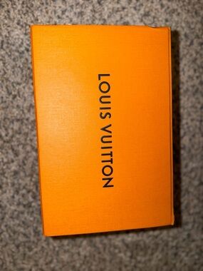 Louis Vuitton Orange Logo Box